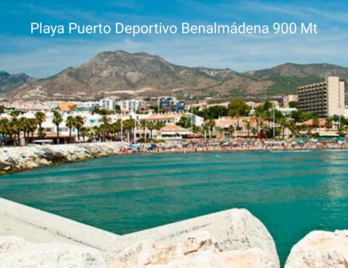 Saltillo Alto Gray Studio. Vistas Al Mar Y Piscina Torremolinos Luaran gambar